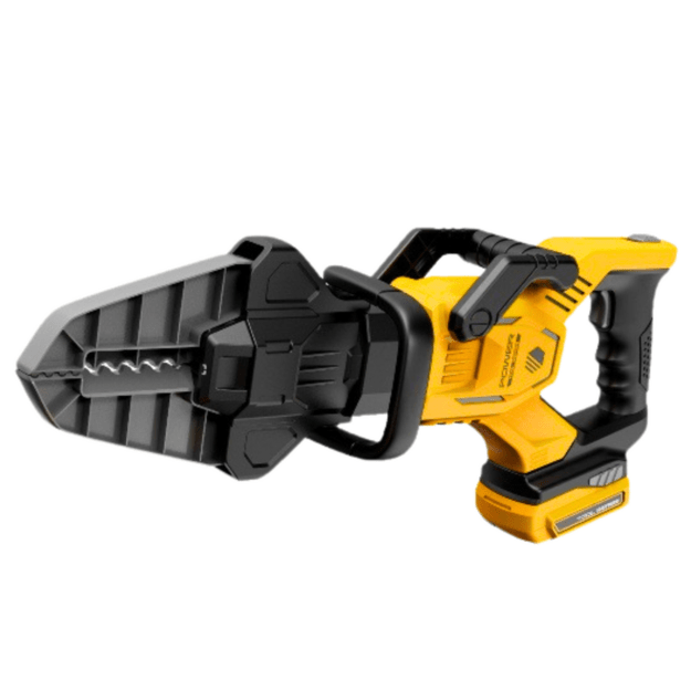 Pneumatic Electric Scissors For Children DIY Yellow 1