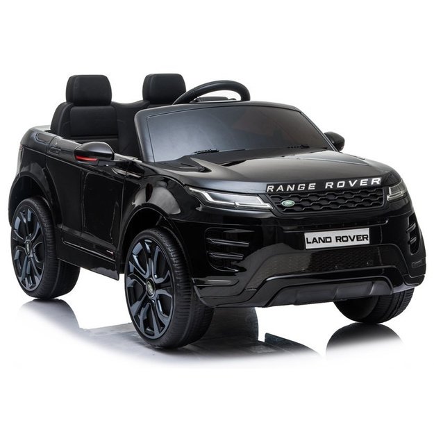 „Range Rover Evoque“ elektrinis važiuojamasis automobilis, juodas