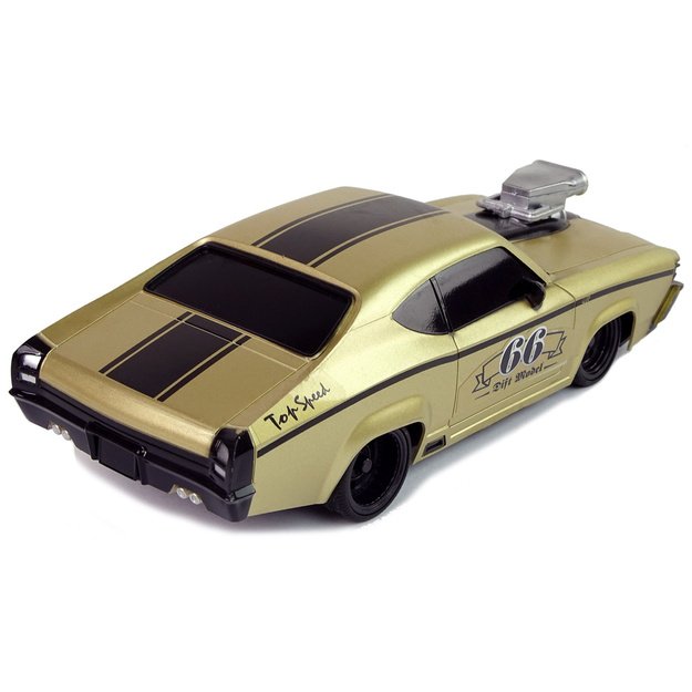 Nuotoliniu būdu valdomas sportinis automobilis Classic 1:20 Gold Pilot 5
