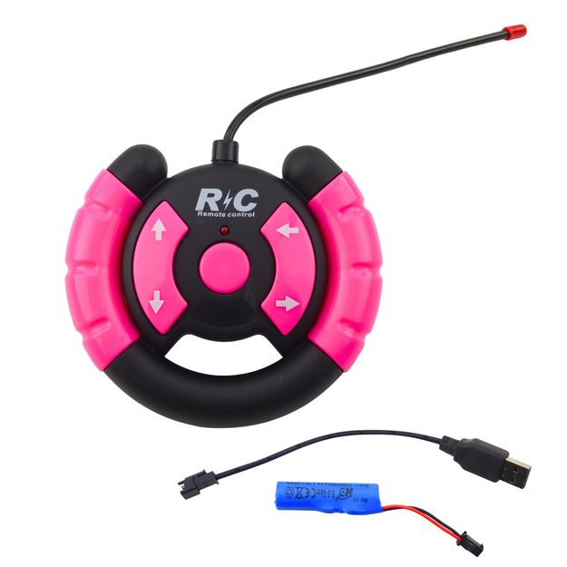 Remote Controlled RC Off-Road Car with Dolls Pink 1:16 4