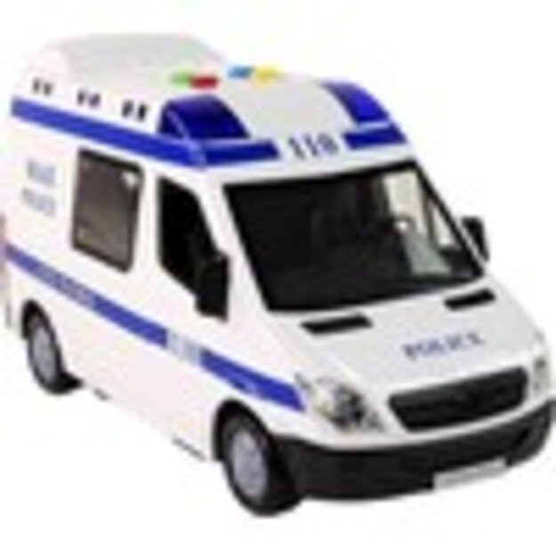 Policijos automobilis su garsais ir šviesa 2