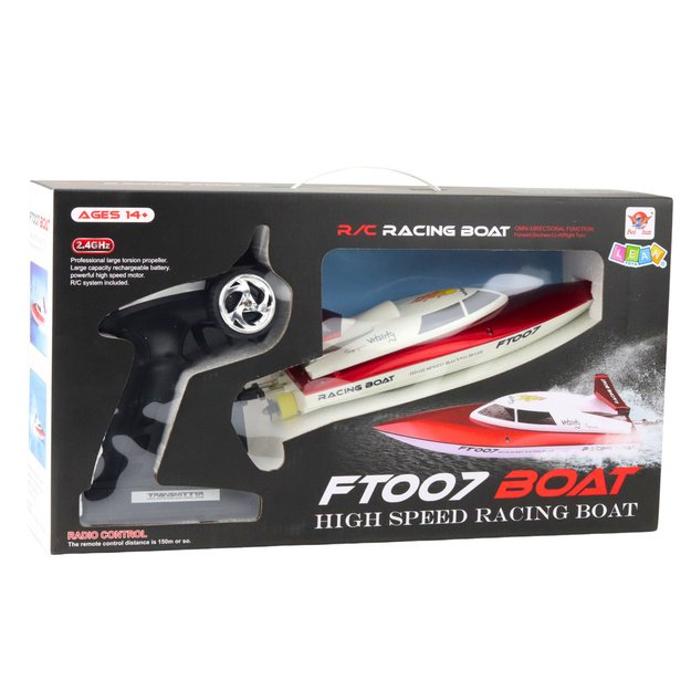 Vitality FT007 Remote Controlled RC Boat 1:16 White and Red 4