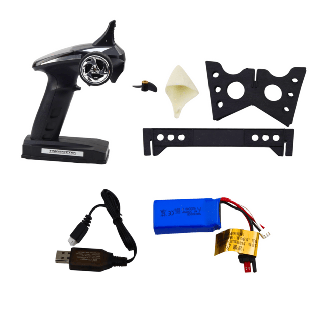 Vitality FT007 Remote Controlled RC Boat 1:16 White and Red 3