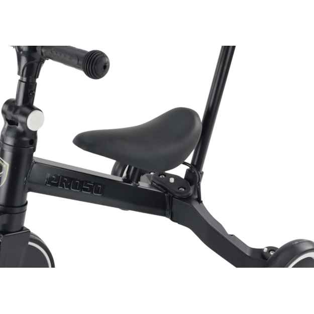 PRO50 Tricycle With Push Handle Black 3