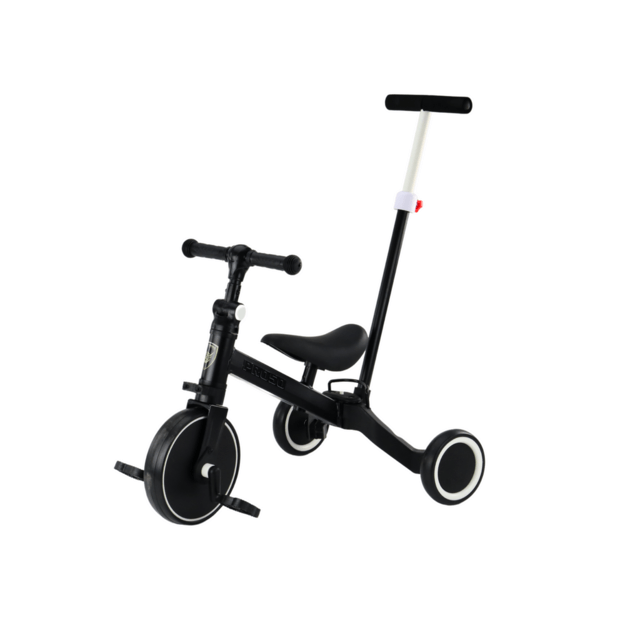 PRO50 Tricycle With Push Handle Black 1