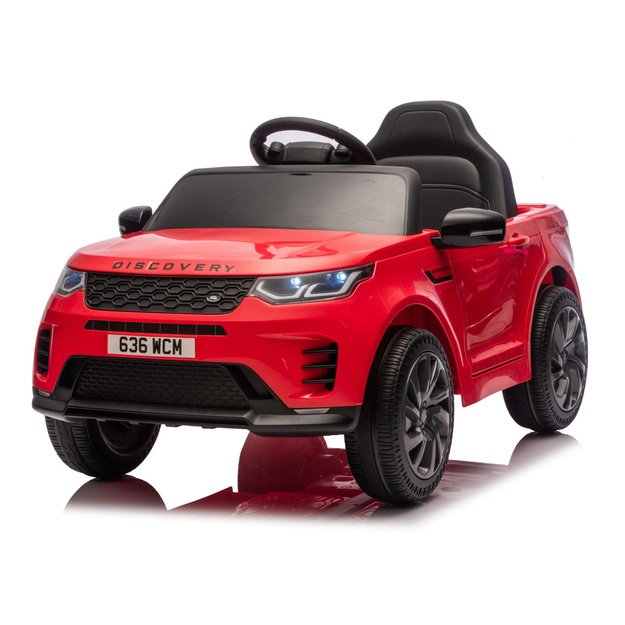 „Land Rover Discovery DLS-K06“ raudonas akumuliatorinis automobilis 1