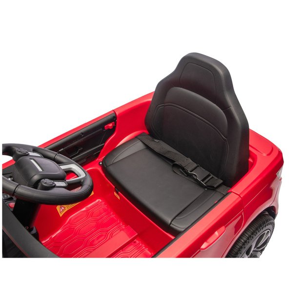 „Land Rover Discovery DLS-K06“ raudonas akumuliatorinis automobilis 12