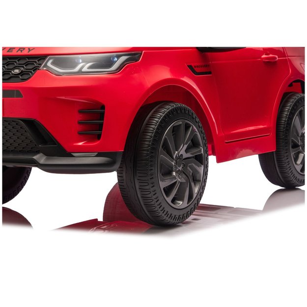 „Land Rover Discovery DLS-K06“ raudonas akumuliatorinis automobilis 11