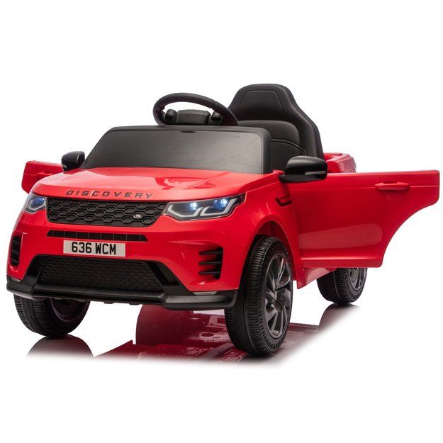 „Land Rover Discovery DLS-K06“ raudonas akumuliatorinis automobilis 8