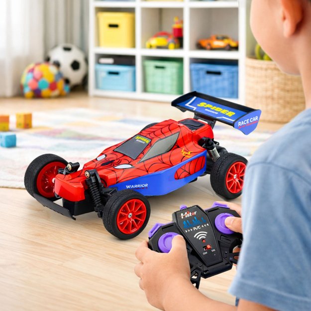 Nuotoliniu būdu valdomas automobilis, raudonas 4