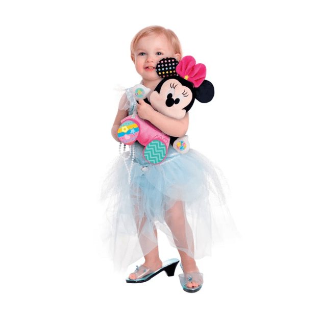 Interaktyvus pliušinis „Disney Baby Minnie“ – moko ir apkabina Clementoni 50130 2