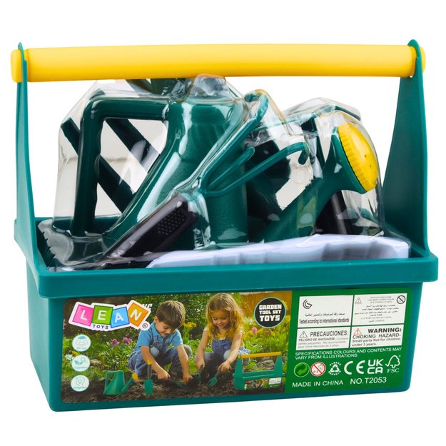 Little Gardener s Set Gardening Tool Box Watering Can 5
