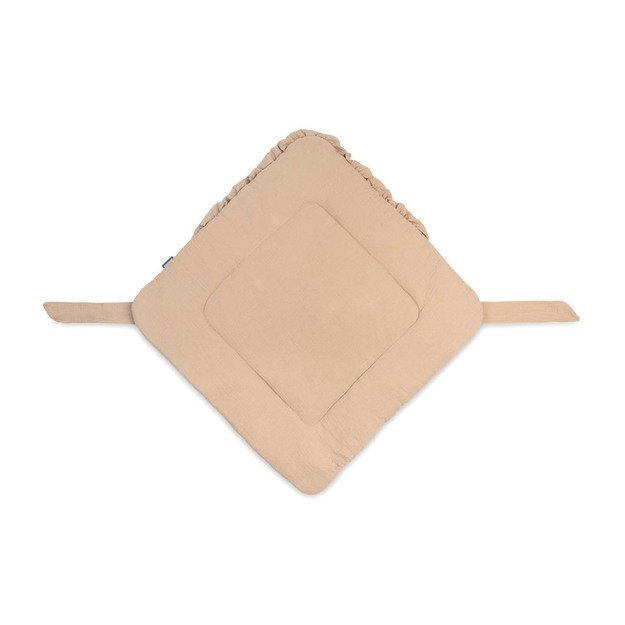 MUSLIN CONE WRAP BEIGE 90x90 3