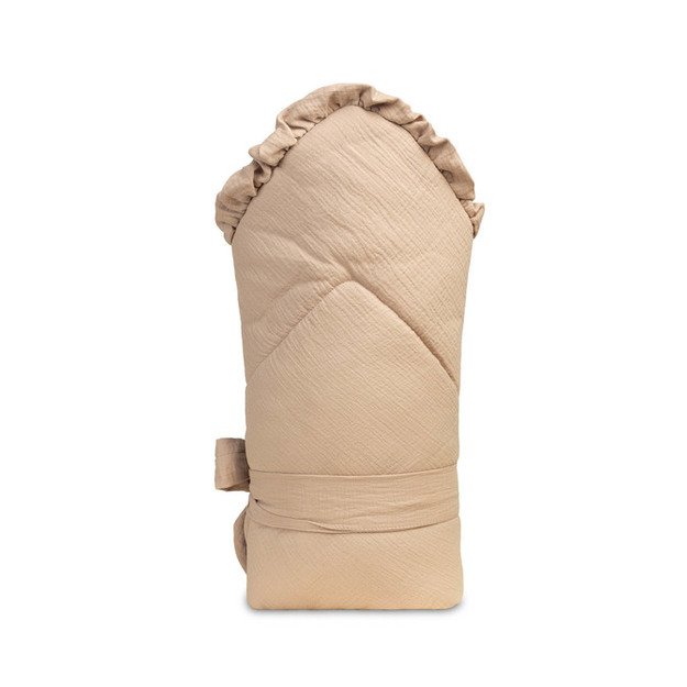 MUSLIN CONE WRAP BEIGE 90x90 1