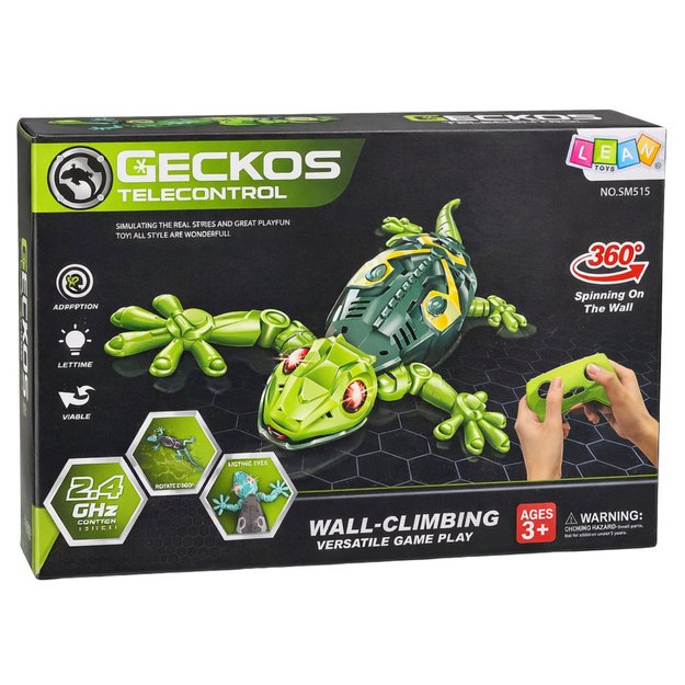 RC Gecko Lizard Wall Walking 360&deg; Green 7