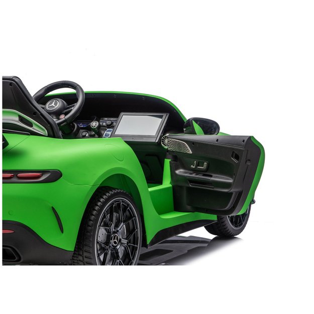 Mercedes GT63 AMG DK-GT63 24V Quiet Matte Green Engine Battery Car 8