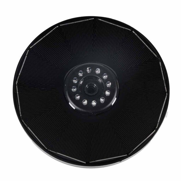 LUARO saulės tvenkinio fontanas sodo plūduriuojantis siurblys LED RGB 16cm 3