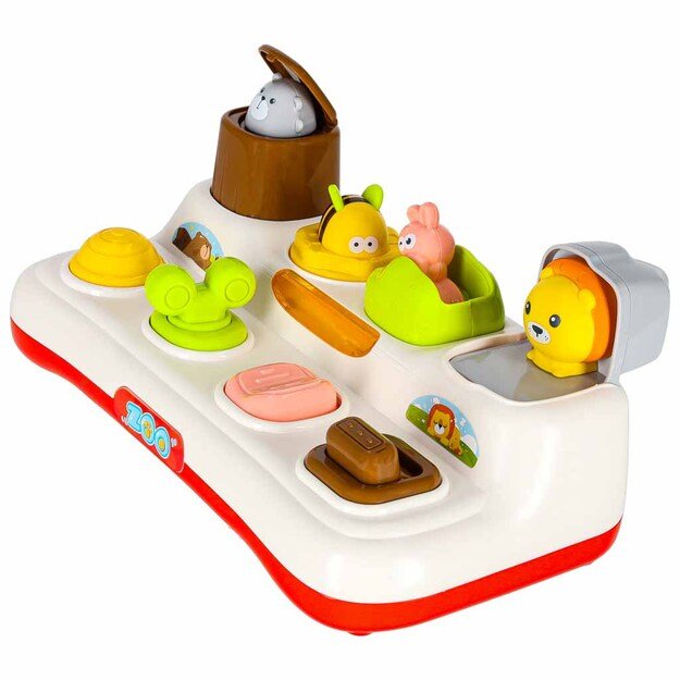 Mokomasis i&scaron;&scaron;okantis žaislas i&scaron;&scaron;okantys gyvūnai &scaron;viesos garsas 3