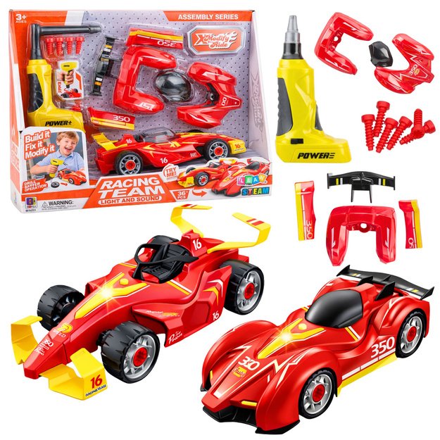 Car Tuning Kit Car Racer For Turning Screwdriver Lights