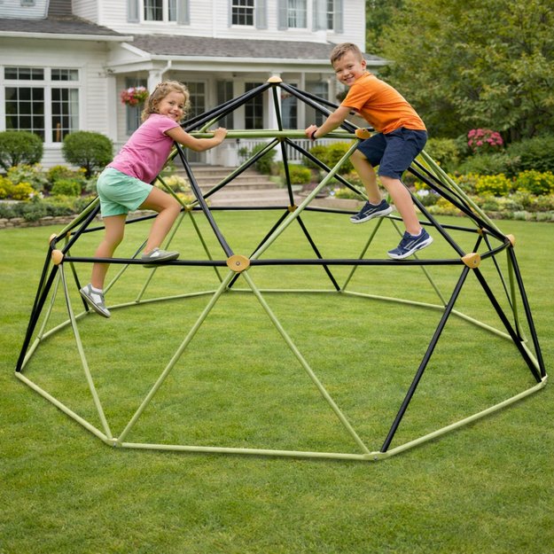 Climbing Dome for Children s Garden Playground 300x143 cm 10FT