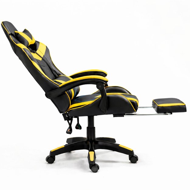 „LEAN“ ŽAIDIMŲ KĖDĖ, JUODA IR GELTONA