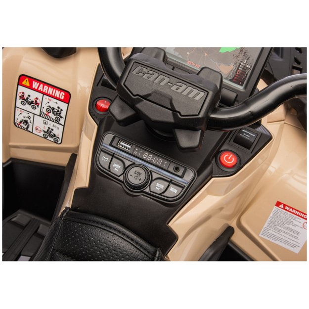 Quad Battery 4x4 DK-CA 005 4x200W 24V Khaki