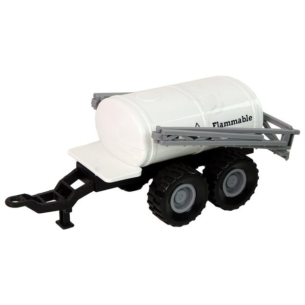 Set Tractor with Machinery Trailer Tanker LED sounds