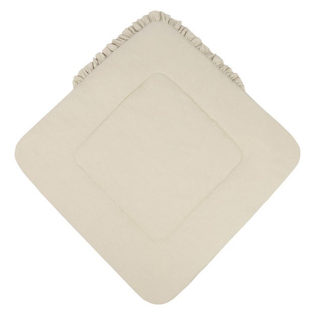 BABY WRAP COTTON ROSE BEIGE 75X75
