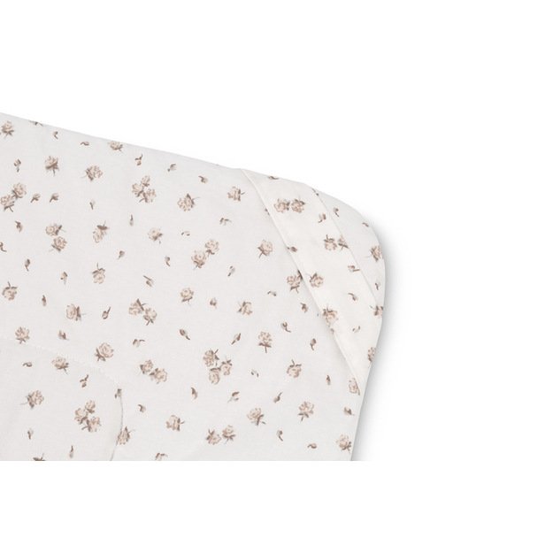 BABY WRAP COTTON ROSE BEIGE 75X75
