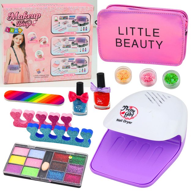 VAIKIŠKAS GROŽIO RINKINYS – KOSMETIKOS KREPŠELIS