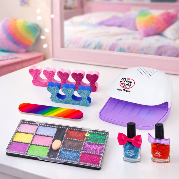 VAIKIŠKAS GROŽIO RINKINYS – KOSMETIKOS KREPŠELIS