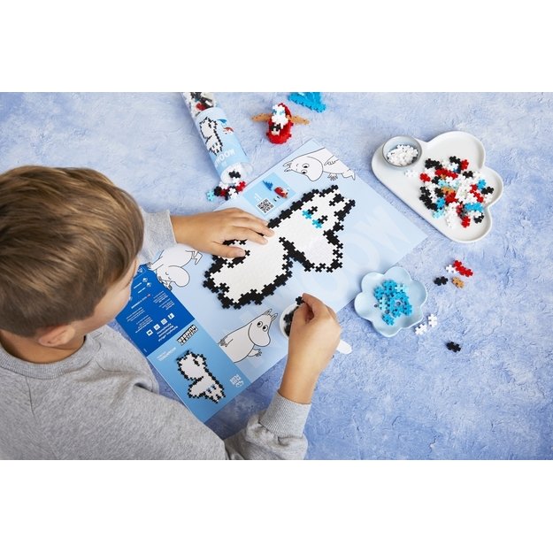 Plus Plus konstruktorius Troliai Mumiai Muminukas, 270 det.