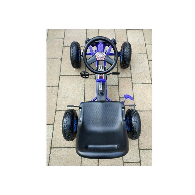 A-15 Go-Cart Blue Pumped Wheels 4