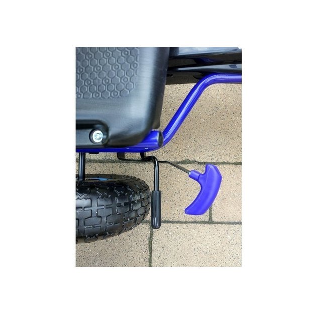 A-15 Go-Cart Blue Pumped Wheels 5