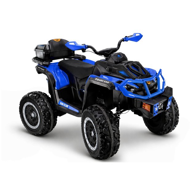 XW-08 4x4 45W Battery-Operated Quad Bike Blue