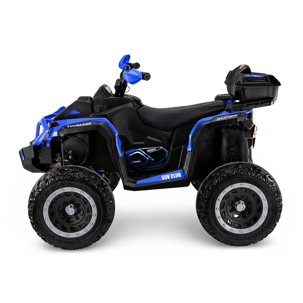 XW-08 4x4 45W Battery-Operated Quad Bike Blue