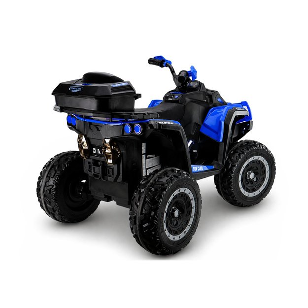 XW-08 4x4 45W Battery-Operated Quad Bike Blue