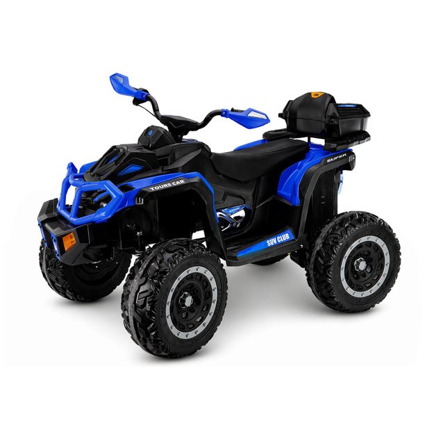 XW-08 4x4 45W Battery-Operated Quad Bike Blue