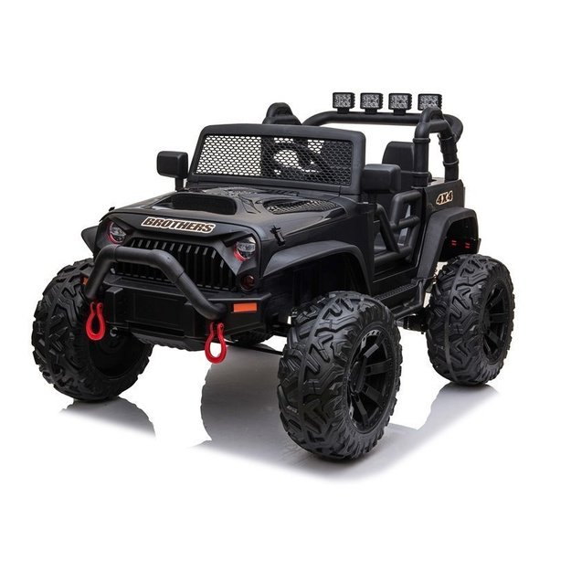 Jeep JC666 Electric Ride On Car Black Painted 2