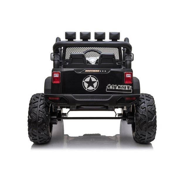 Jeep JC666 Electric Ride On Car Black Painted 5
