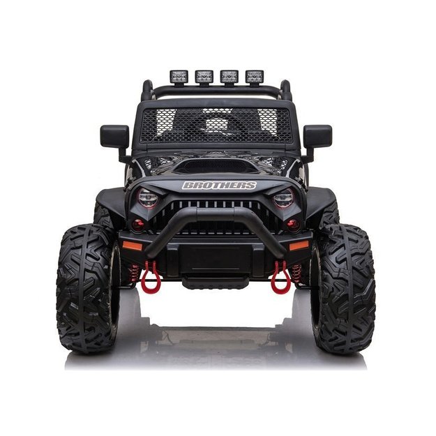 Jeep JC666 Electric Ride On Car Black Painted 1