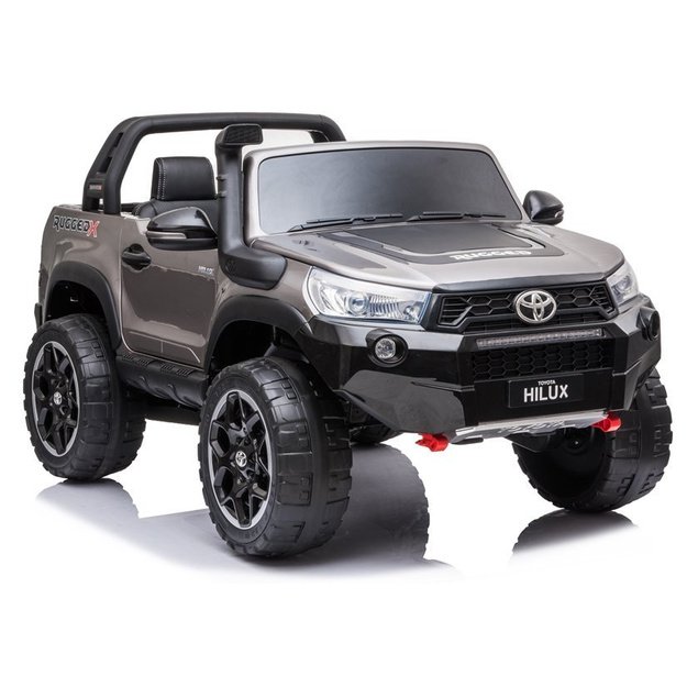 Electric Ride On Car Toyota Hilux Silver Painted