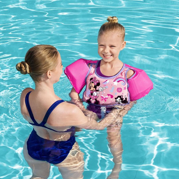 Bestway 9101A Pink Minnie Mouse Swimming Vest