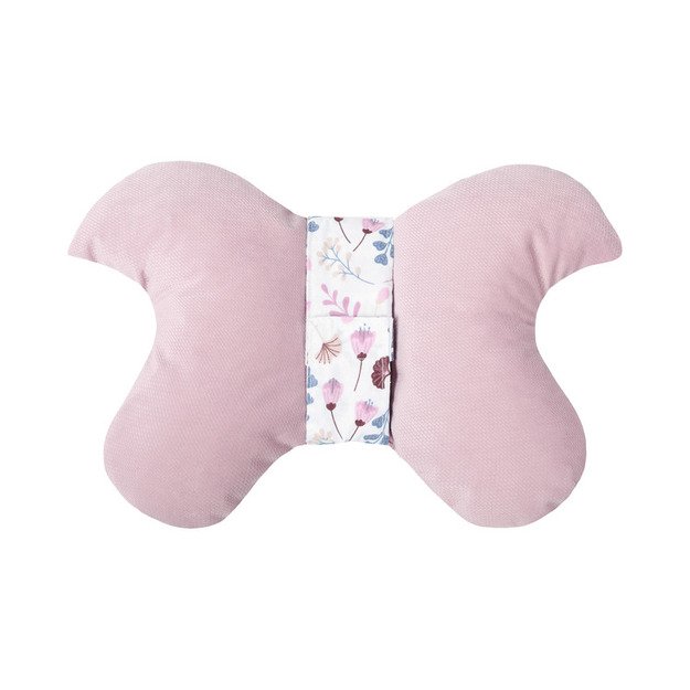 PILLOW BUTTERFLY 26X35 TWIGS PINK