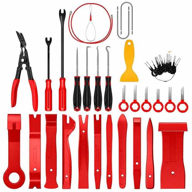 Upholstery Removal Tool Set Tools in Organizer 41 pcs.