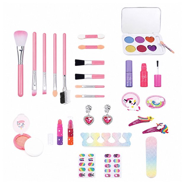 Beauty Set Children s Cosmetics Box Pink Unicorn 72 pcs.