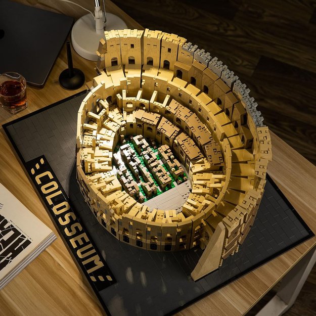 Architectural Construction Bricks Roman Colosseum 6466 pcs.