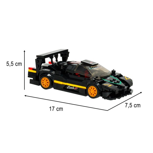 Samoch&oacute;d Rastar 93900-B Pagani Zonda R 1:28 klocki 387el.