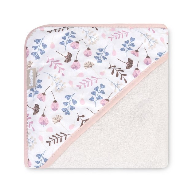 100x100 kilpinis vonios užvalkalas „Luvi Twigs Pink“