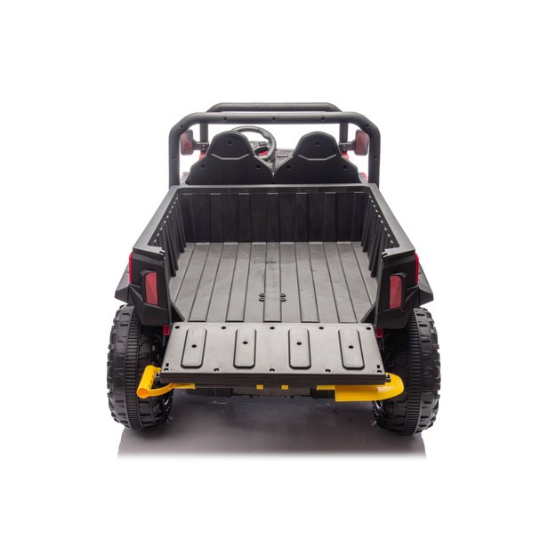 Baterijomis varoma transporto priemonė, 6 ratai, XB-1038A 4x4, 24V, raudona